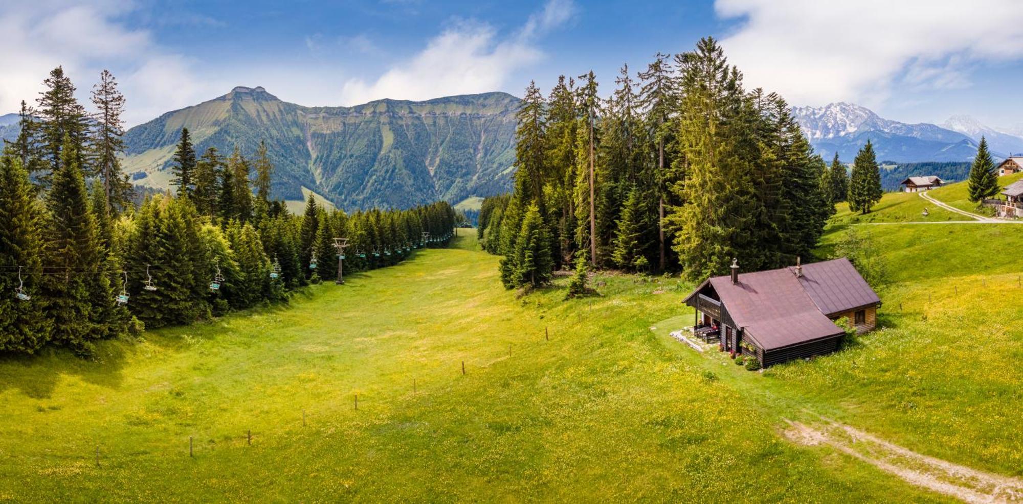 Schnaitstadl-Alm Selbstversorgerhuette Krispl Luaran gambar