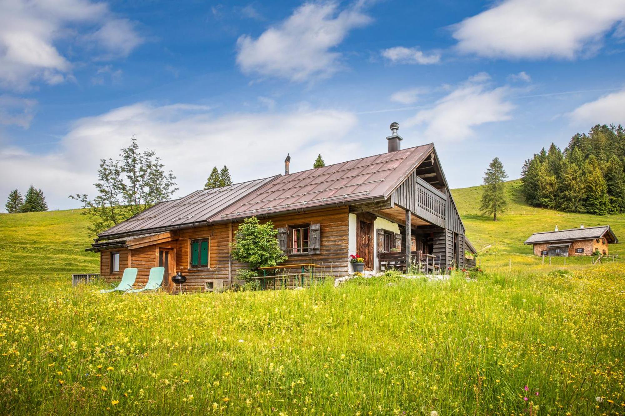 Schnaitstadl-Alm Selbstversorgerhuette Krispl Luaran gambar